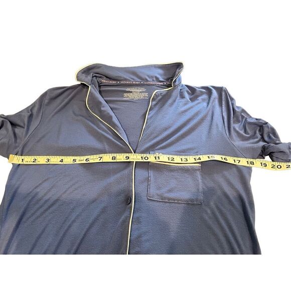 Victoria’s Secret blue long sleeve nightshirt - XS - 🙂3/$15 - Picture 5 of 7